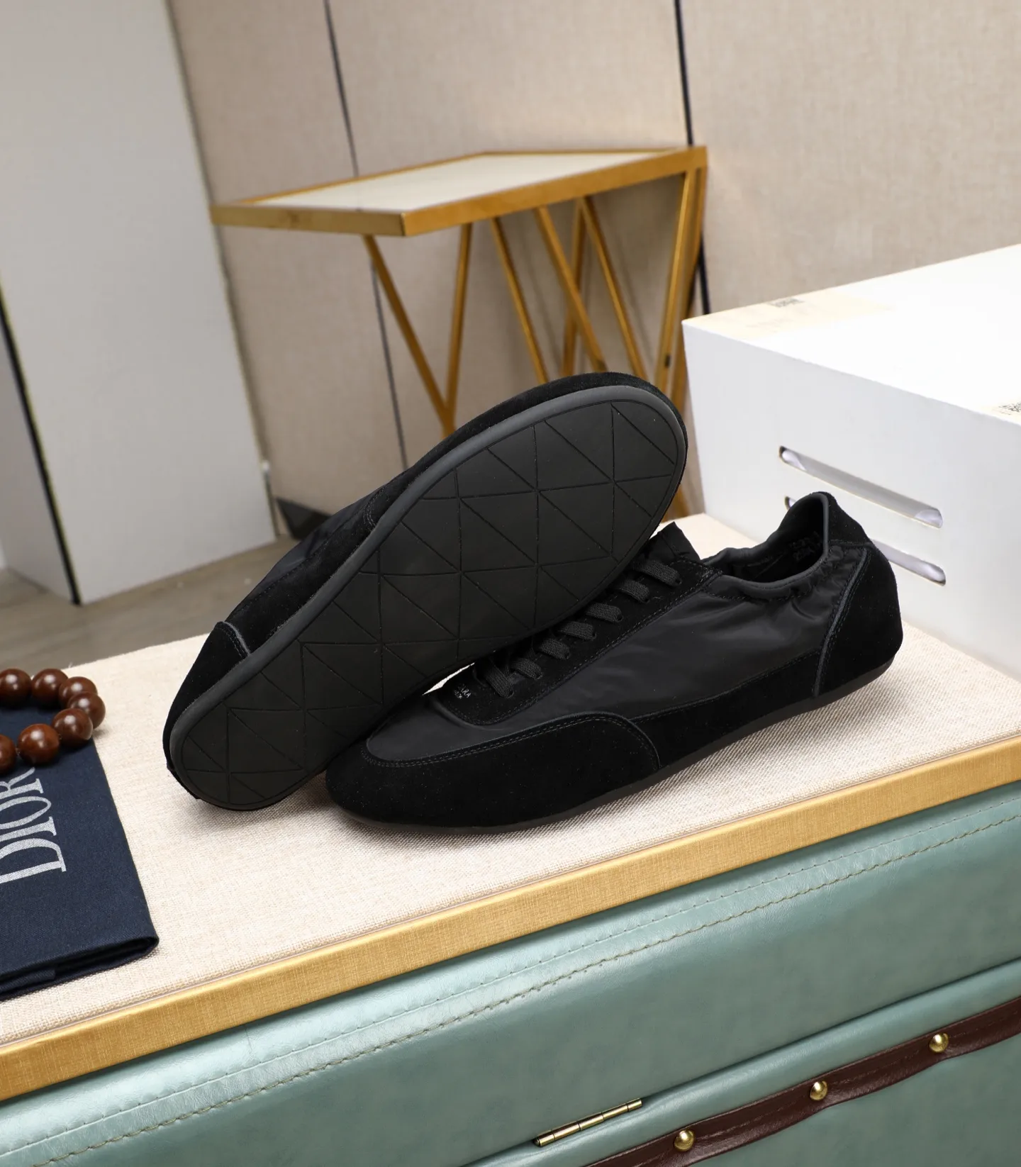 Men's shoes 💰460 [PRADA] Popular items in men's shoe counters, synchronized with the official website, high-quality shipments ✔️Original cowhide + cowhide lining, 1🆚1 replica, original original outsole, 38-45 (customized for 45, non-refundable)